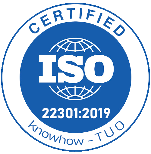 Business Continuity Management System – ISO 22301:2019 - ISO Certificate